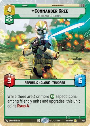 Commander Gree - Of the 41st Elite Corps (Hyperspace) |  (410)  [Homeworlds]