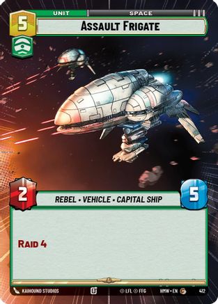 Assault Frigate (Hyperspace) |  (412)  [Homeworlds]