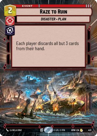 Raze to Ruin (Hyperspace) |  (433)  [Homeworlds]