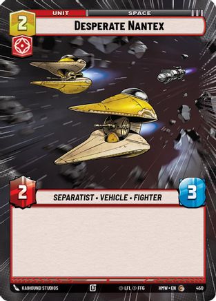Desperate Nantex (Hyperspace) |  (450)  [Homeworlds]