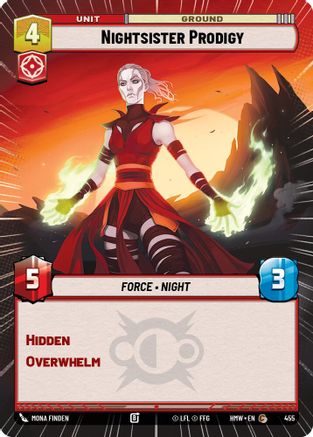 Nightsister Prodigy (Hyperspace) |  (455)  [Homeworlds]