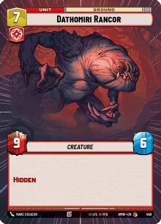 Dathomiri Rancor (Hyperspace) |  (459)  [Homeworlds]