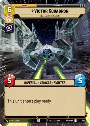Victor Squadron - In Attack Formation (Hyperspace) |  (475)  [Homeworlds]