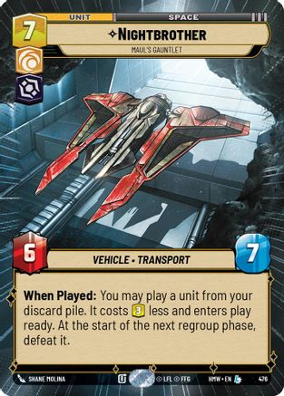 Nightbrother - Maul's Gauntlet (Hyperspace) |  (476)  [Homeworlds]