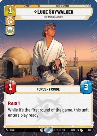 Luke Skywalker - Dreaming Farmboy (Hyperspace) |  (480)  [Homeworlds]