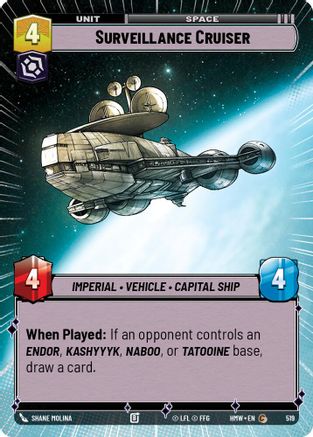 Surveillance Cruiser (Hyperspace) |  (519)  [Homeworlds]