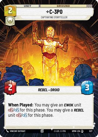 C-3PO - Captivating Storyteller (Hyperspace) |  (527)  [Homeworlds]