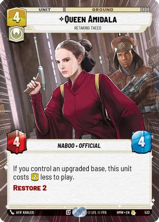 Queen Amidala - Retaking Theed (Hyperspace) |  (532)  [Homeworlds]