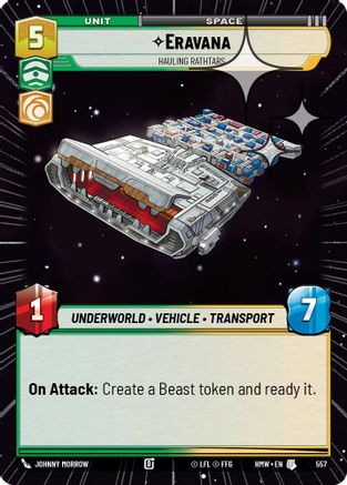 Eravana - Hauling Rathtars (Hyperspace Foil) | Foil (557)  [Homeworlds]