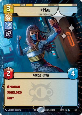Mae - Kill the Dream (Hyperspace Foil) | Foil (565)  [Homeworlds]
