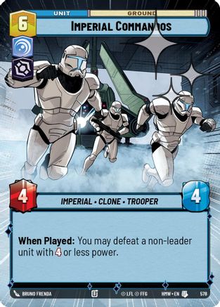 Imperial Commandos (Hyperspace Foil) | Foil (578)  [Homeworlds]