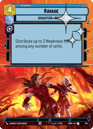 Ravage (Hyperspace Foil) | Foil (581)  [Homeworlds]