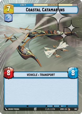 Coastal Catamarans (Hyperspace Foil) | Foil (603)  [Homeworlds]