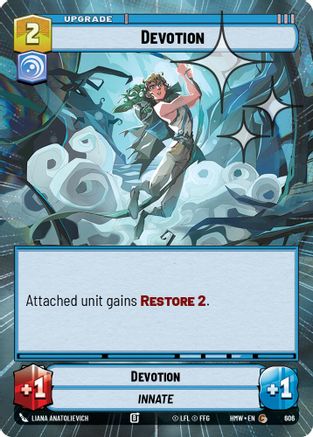 Devotion (Hyperspace Foil) | Foil (606)  [Homeworlds]