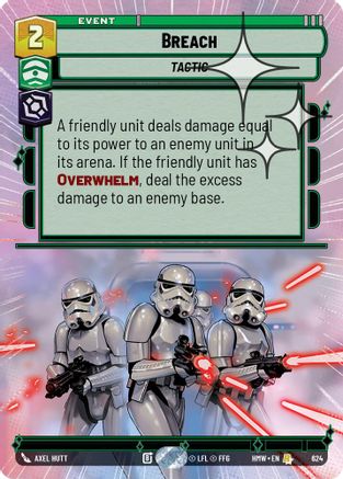 Breach (Hyperspace Foil) | Foil (624)  [Homeworlds]