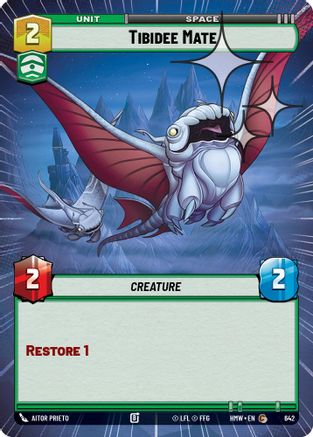 Tibidee Mate (Hyperspace Foil) | Foil (642)  [Homeworlds]