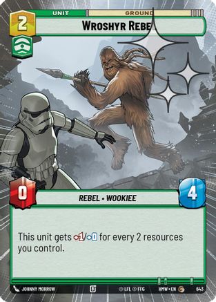 Wroshyr Rebel (Hyperspace Foil) | Foil (643)  [Homeworlds]