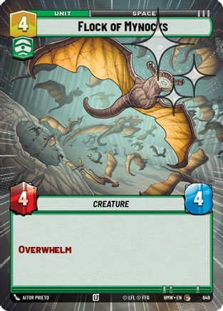 Flock of Mynocks (Hyperspace Foil) | Foil (649)  [Homeworlds]