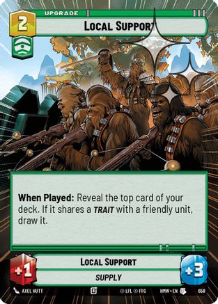 Local Support (Hyperspace Foil) | Foil (658)  [Homeworlds]