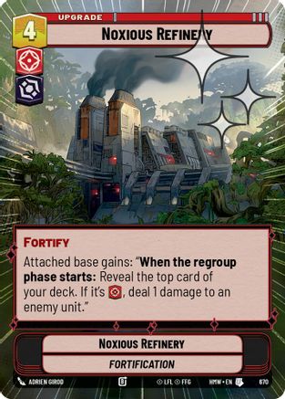 Noxious Refinery (Hyperspace Foil) | Foil (670)  [Homeworlds]