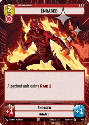 Enraged (Hyperspace Foil) | Foil (700)  [Homeworlds]