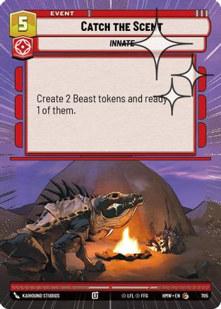Catch the Scent (Hyperspace Foil) | Foil (705)  [Homeworlds]