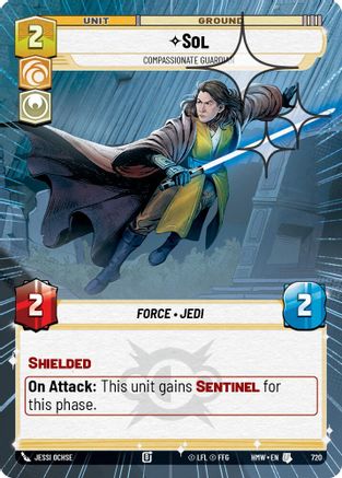 Sol - Compassionate Guardian (Hyperspace Foil) | Foil (720)  [Homeworlds]