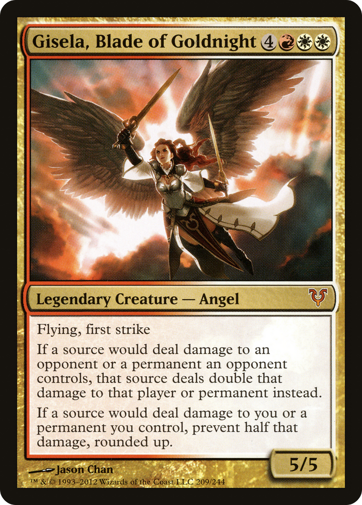 Gisela, Blade of Goldnight [Avacyn Restored] Foil