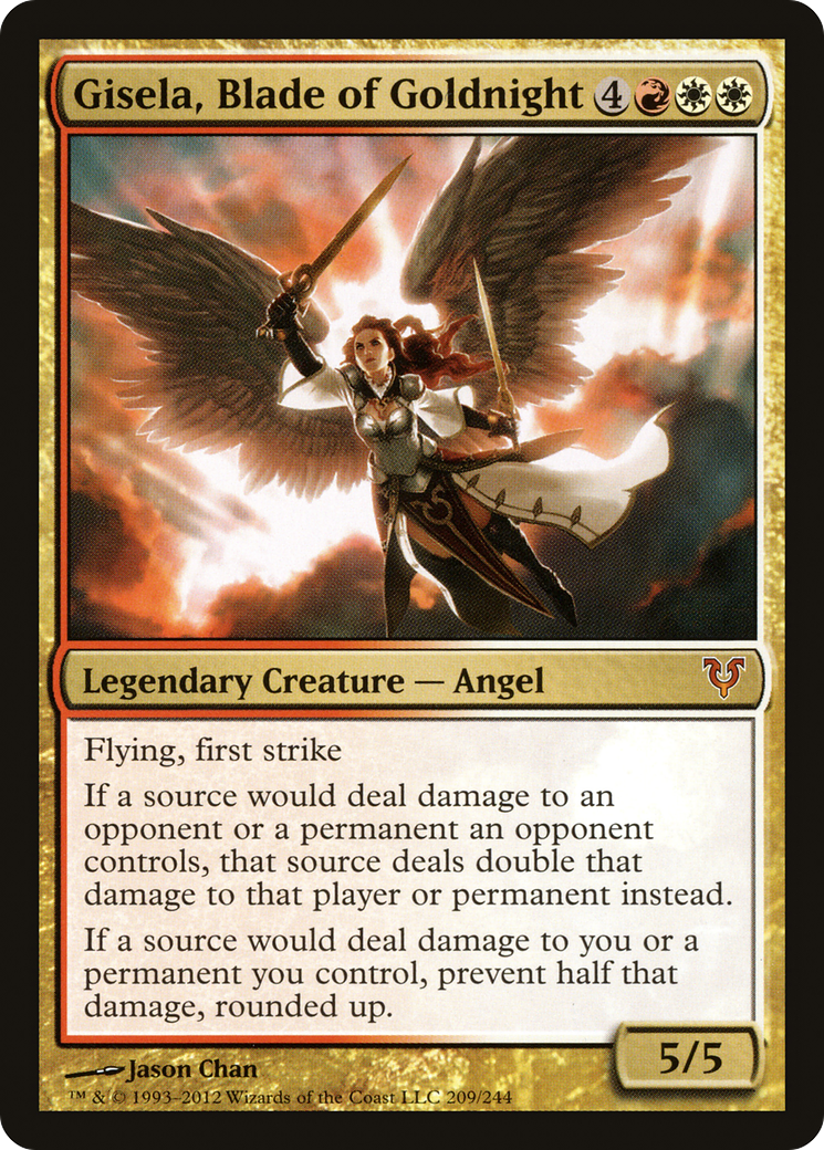 Gisela, Blade of Goldnight [Avacyn Restored] Foil