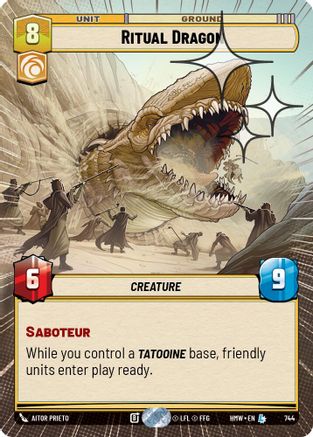 Ritual Dragon (Hyperspace Foil) | Foil (744)  [Homeworlds]