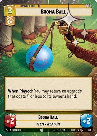 Booma Ball (Hyperspace Foil) | Foil (746)  [Homeworlds]