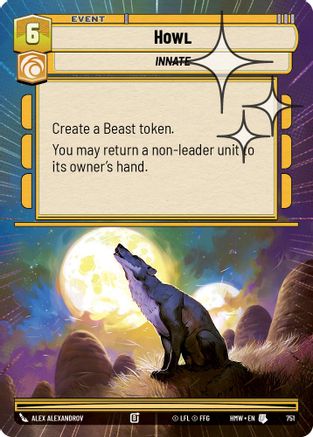 Howl (Hyperspace Foil) | Foil (751)  [Homeworlds]