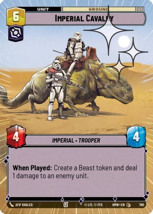 Imperial Cavalry (Hyperspace Foil) | Foil (760)  [Homeworlds]