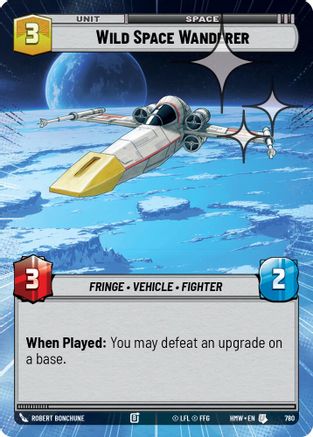 Wild Space Wanderer (Hyperspace Foil) | Foil (780)  [Homeworlds]