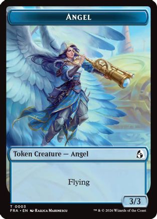Angel (0003) // Treasure Double-Sided Token |  (3 // 15) [Reality Fracture]