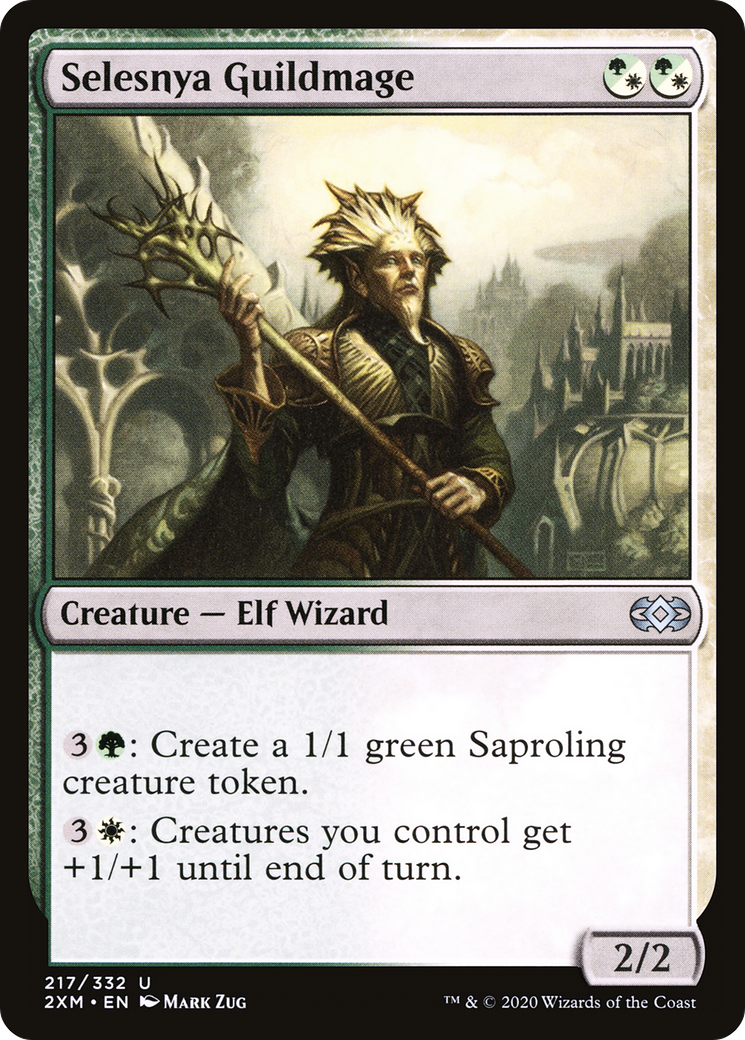 Selesnya Guildmage [Double Masters] Foil