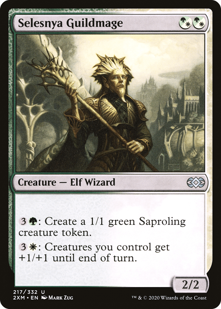 Selesnya Guildmage [Double Masters] Foil