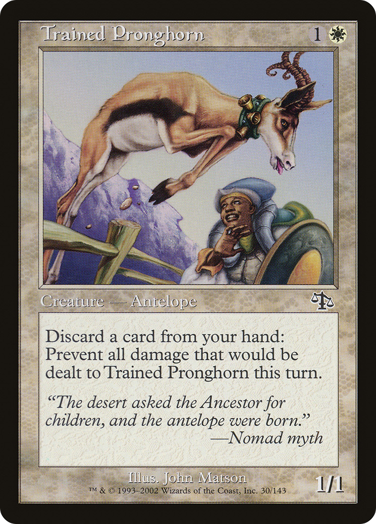 Trained Pronghorn [Judgment] Foil
