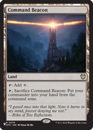 Command Beacon (OTC) |  (279) [Commander: Outlaws of Thunder Junction]