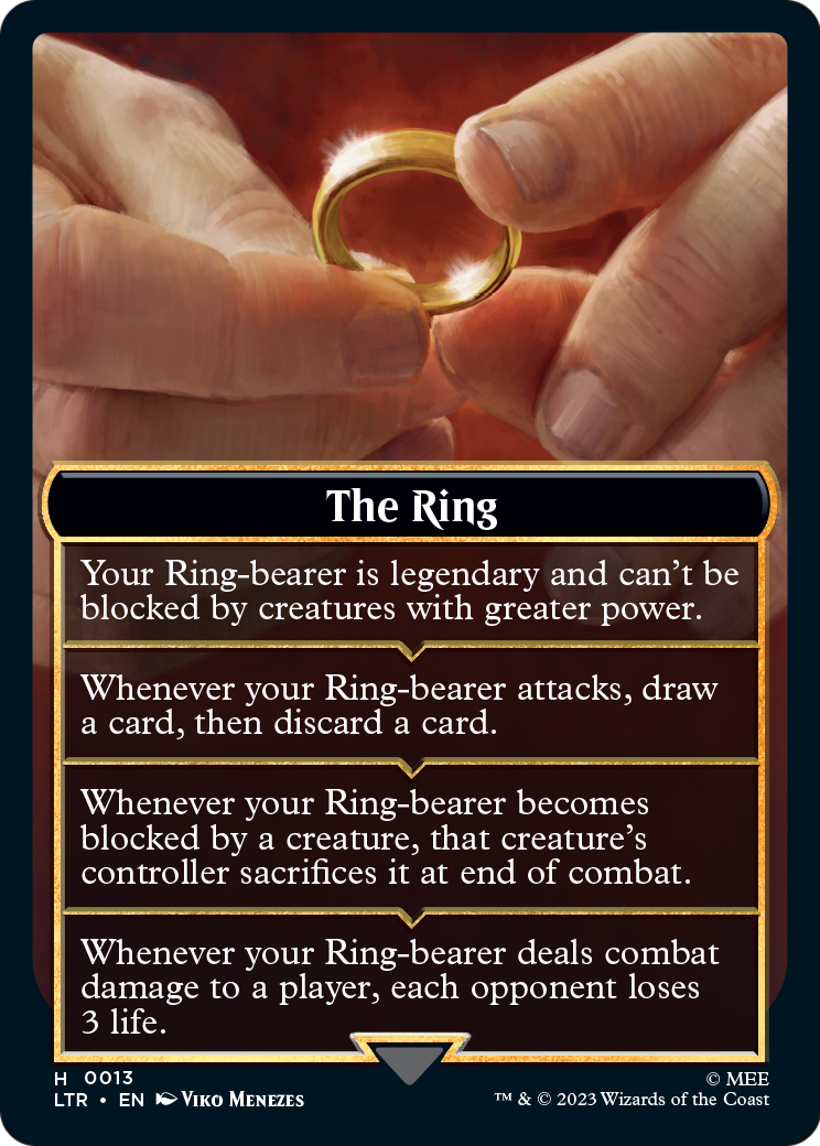 The Ring // The Ring Tempts You (TLTR-H13) - Tales of Middle-earth Tokens Foil