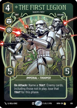 The First Legion - Vader's Fist (Prestige) |  (810)  [Homeworlds]