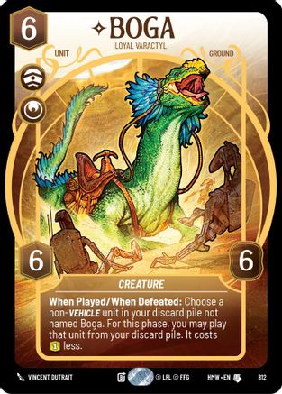 Boga - Loyal Varactyl (Prestige) |  (812)  [Homeworlds]