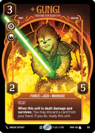 Gungi - Fighting for Kashyyyk (Prestige) |  (819)  [Homeworlds]