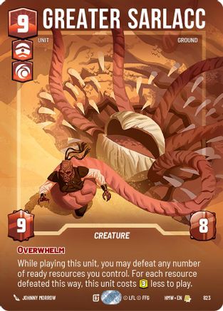 Greater Sarlacc (Prestige) |  (823)  [Homeworlds]