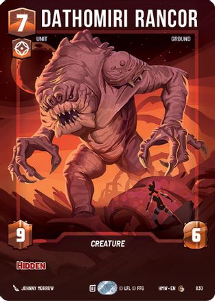 Dathomiri Rancor (Prestige) |  (830)  [Homeworlds]