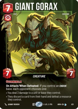 Giant Gorax (Prestige) |  (831)  [Homeworlds]