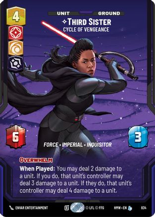 Third Sister - Cycle of Vengeance (Prestige) |  (834)  [Homeworlds]