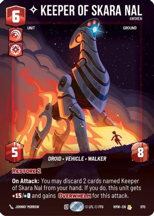 Keeper of Skara Nal - Awoken (Prestige Foil) | Foil (870)  [Homeworlds]