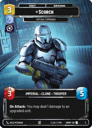Scorch - Imperial Commando |  (2)  [Homeworlds Weekly Play Promos]