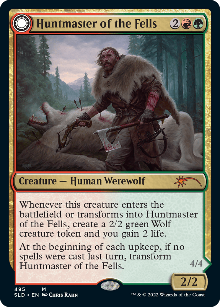 Huntmaster of the Fells // Ravager of the Fells [Secret Lair Drop Series] Foil